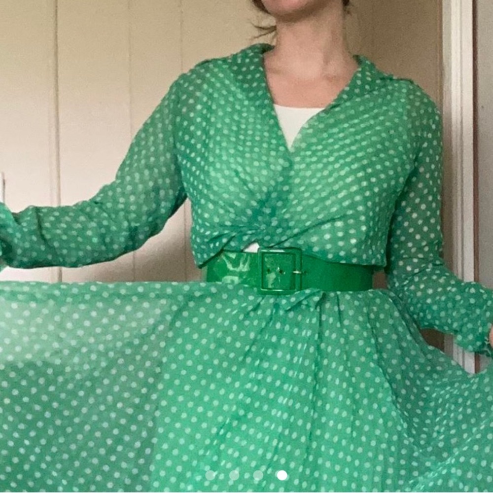 ✨Vintage 1970’s Polka Dot Dress
